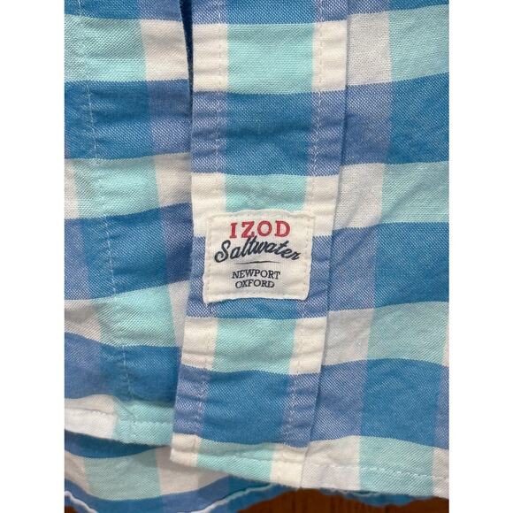 Izod Saltwater Flannel Shirt | Men's Large - Picture 1 of 6
